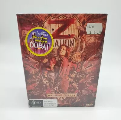 *BRAND NEW* Z Nation : Season 1-2-3-4 (Blu-ray Boxset 2018) Horror Series Reg B • $56.95