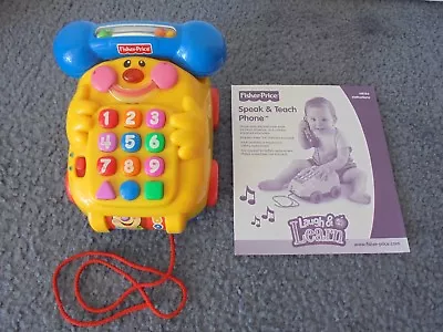 Fisher Price Laugh & Learn Speak & Teach Phone - Excellent Condition • $18