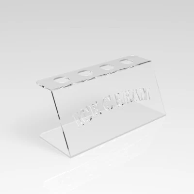 £13.99 • Buy Acrylic Ice Cream Cone Holder / Chip Cone Holder / Counter Top Display Stand