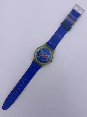 Swatch Watch GG116 Frische Fish (Fische) 1992 • $34