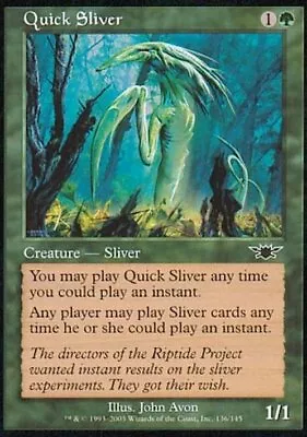 Quick Sliver ~ Legions [ Excellent ] [ Magic MTG ] • £2.48