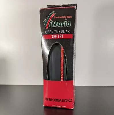 Vittoria Open Corsa EVO-CX Clincher Road Tire With Kevlar Black 20-622 700c • $22.75