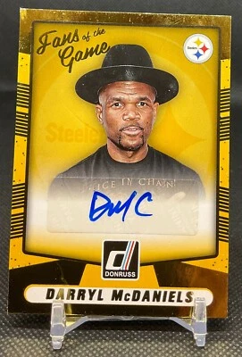 $10.50 • Buy DARRYL  DMC  MCDANIELS 2016 Panini Donruss Football Fans Of The Game Autograph