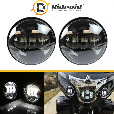 $35.50 • Buy 4.5  Passing Lights LED Turning Fog Lamp For Harley Davidson Touring Road King