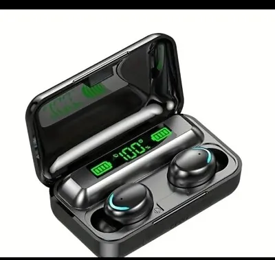 Wireless Earbuds BT 5.3 Earphones Ear Buds With Digital LED | PERFECT GIFT • £5.49