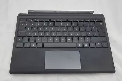 OEM Microsoft Surface Pro 4 5 6 7 Detachable Keyboard 1725 Backlit UK QWERTY • £19.99