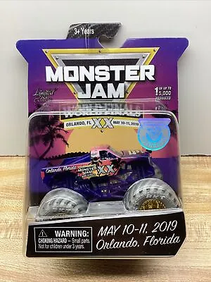 Spin Master Monster Jam World Finals XX 2019 Exclusive Orlando 1/5000 1:64 Truck • $32