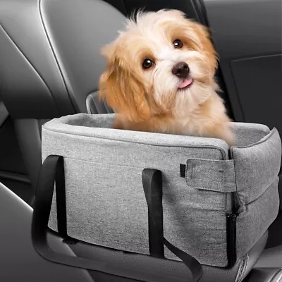 Travel Dog Bed Soft Washable Pet Puppy Cat Car Seat Cushion Comfort Protector • £17.95