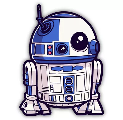 R2D2 Star Wars Anime Funko Pop Style Vinyl Decal Sticker • $4.99