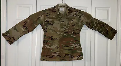 US Army Combat Coat - Uniform Field Jacket - MULTICAM OCP Camo  - SMALL-LONG • $29.99