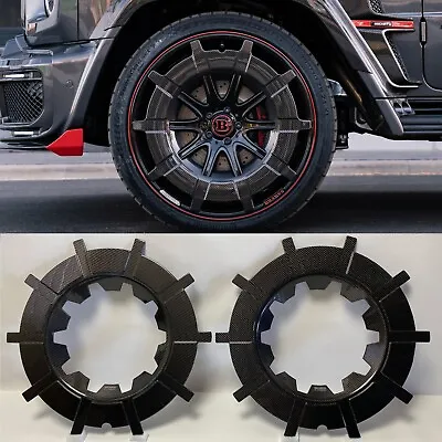 W463a Rocket Style Carbon Wheel Covers R22 R23 R24 Made For G-Class Set Of 4 Pcs • $2599