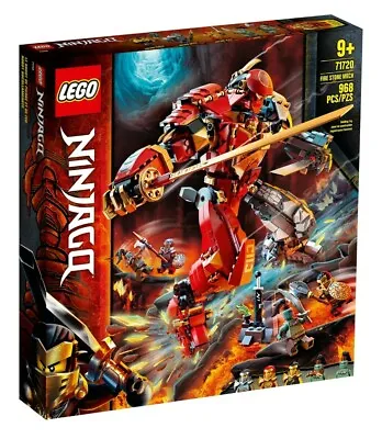 LEGO Ninjago: Fire Stone Mech (71720) New And Sealed Post Immediately • $138