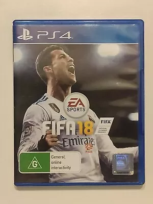 Playstation 4 Ps4 Video Game FIFA 18 VGCondition  • $11.96