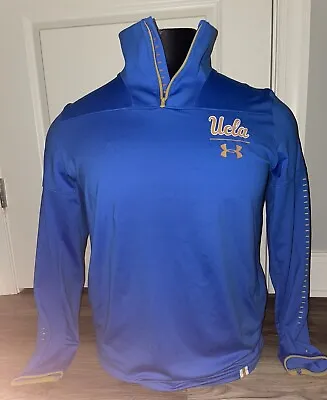NEW Under Armour UCLA Bruins Football Sideline Performance 1/4 Zip Jacket XL • $40