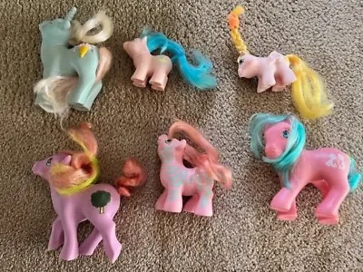 Vintage G1 1980s My Little Pony Various Pony Figures Lot • $35.20