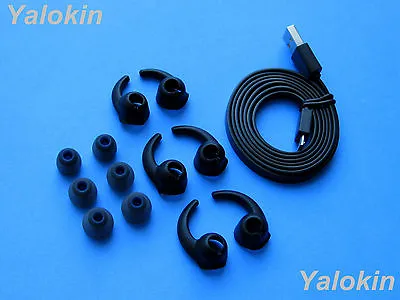 $47.28 • Buy Replacement Accessories Enhanced Set (BK-BSTB-BFLTCB) For Jaybird X2 Headphones