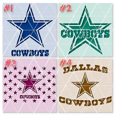 Dallas Cowboys Stencil - Reusable & Durable - 10 Mil - The Best Quality • $12.99