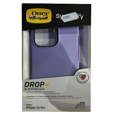 Otterbox Symmetry Tough Rugged Rear Case For IPhone 13 Pro - Purple • £9.95