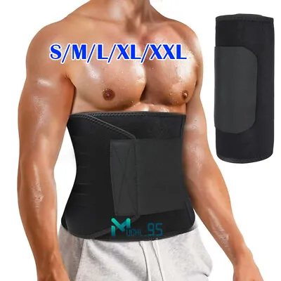 Women & Men Waist Trainer Corset Sauna Yoga Slimmer Belt Weight Loss Body Shaper • $11.71