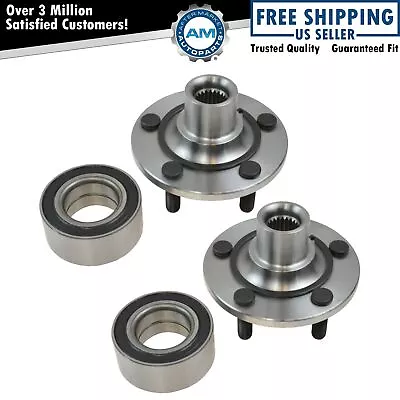 Front Wheel Hub & Bearing 5 Lug Left & Right Pair Set For Dodge Neon • $56.17