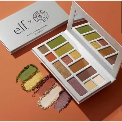 E.l.f. Elf Cosmetics X Chipotle Mexican Grill Eye Shadow Palette Limited Edition • $35.50