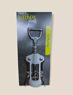 £3.99 • Buy Corkscrew Traditional Magic Lever Arm Corkscrew / Bottle Opener Bar Equipment 