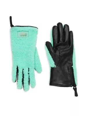 NWT UGG  Leather & Faux Shearling Gloves • $54.95