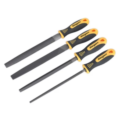 £14.39 • Buy Siegen File Set 4 Piece 200mm Files Professional Work Equipment S0629