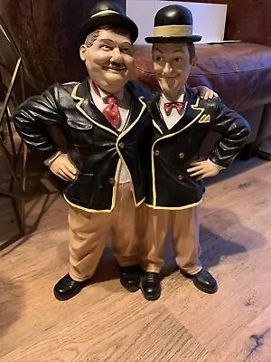 Laurel And Hardy Figure 19 Inches Tall 14 Inches Wide By P Mook • £200