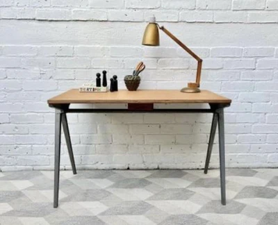 £125 • Buy Esa Esavian School Desk Table - Vintage, Retro, Mid-century.