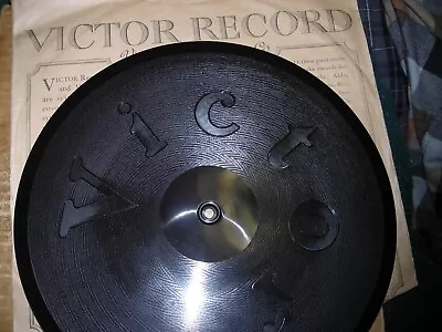 VICTROLA 1-Sided 12  78 W. VICTOR LOGO../Albert Coates&Symphony Orchestra/E!!! • $14.50