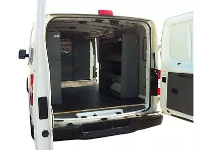 Set Of 2 Van Shelving Package For Full Size Nissan NV Cargo LOW ROOF 2015 - 2024 • $679.95