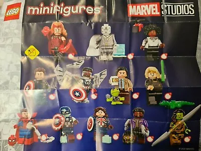 Lego Marvel Studios Minifigurepick Your Figure Opened To Check Fig Then Sealed • $7