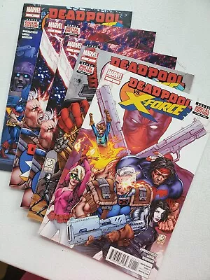 Deadpool Vs. X-force 12334 Marvel Comics 2014 Complete Set Run Mini Series • $2.95
