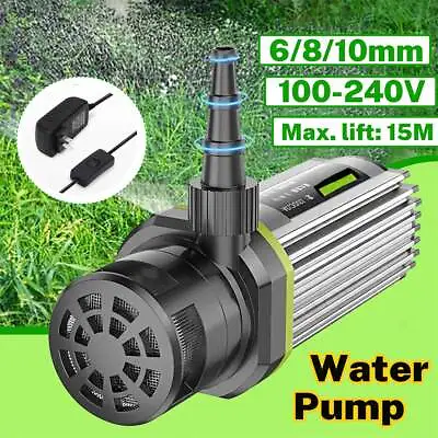 8L/min 15m DC 12V 60W Water Pump Water Circulation Submersible Water Pumps • $18.14