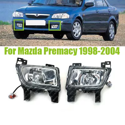 1 Pair For Mazda Premacy 1998 1999-2004 Protege 1998 Front LH&RH Bumper Fog Lamp • $78.23