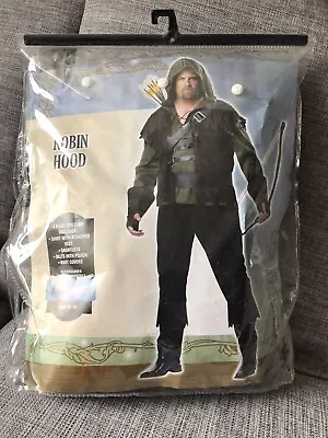 £20 • Buy Mens Robin Hood Costume Fairy Tale Knight Medieval Game Of Thrones Fancy Dress