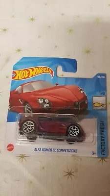 Hot Wheels 2022  - Alfa Romeo 8c Competizione [dark Red] Short Card • $4