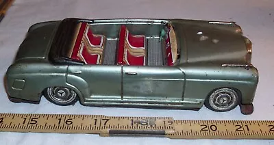 BANDAI MERCEDES BENZ 2/9 CAR TIN FRICTION TOY JAPAN For Parts • $39.99