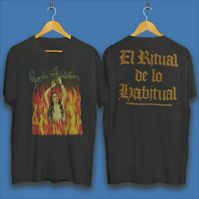 $18.99 • Buy NEW Janes Addiction Angel Ritual De Lo Habitual 1991 T-Shirt Unisex Black