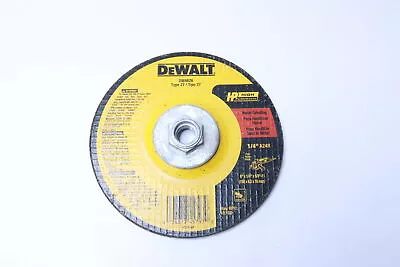 DeWalt Grinding Wheel Metal Type 27 6  X 1/4  X  5/8 -11 DW4626 • $2.20