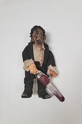 Mezco Texas Chainsaw Massacre II Leatherface 13  Figure Deluxe Plush Series 2 • $219.95