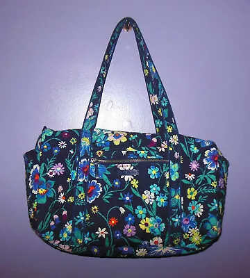 Vera Bradley Small Duffle Bag Moonlight Garden Pattern EUC • $32.99
