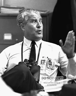 Wenher Von Braun After Apollo 11 Saturn V Rocket Launch 8x10 Nasa Photo (ep-028) • $8.87