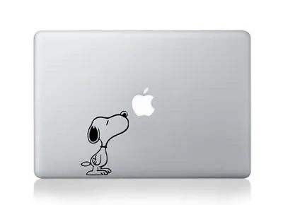 £5.49 • Buy MacBook 13  Snoopy Sniffing Apple Decal Sticker (pre-2016 MB Pro/Air Only)