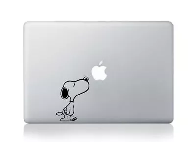 MacBook 13  Snoopy Sniffing Apple Decal Sticker (pre-2016 MB Pro/Air Only) • £5.49