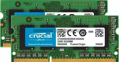 16GB 2 X 8GB Laptop SO-DIMM DDR3 1600MHz Ram For Macbook Pro 13  Mid-2012 A1278 • $13.79