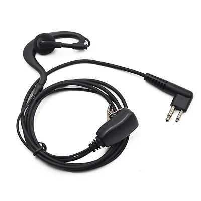 Surveillance Earpiece Headset Mic For Motorola Two Way Radio Walkie Talkie 2 Pin • $3.19