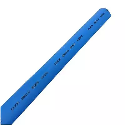 Click 20mm X 1.2m Blue Heat Shrink Thin Wall Tubing Electrical Power Electricity • $28.56