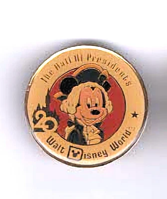 $21.88 • Buy WDW Walt Disney World 20th Anniversary Mickey Hall Of Presidents 1991 Pin